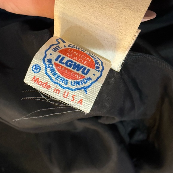 Nipon Boutique Vintage Black Coat Dress Size 10 - Picture 8 of 8